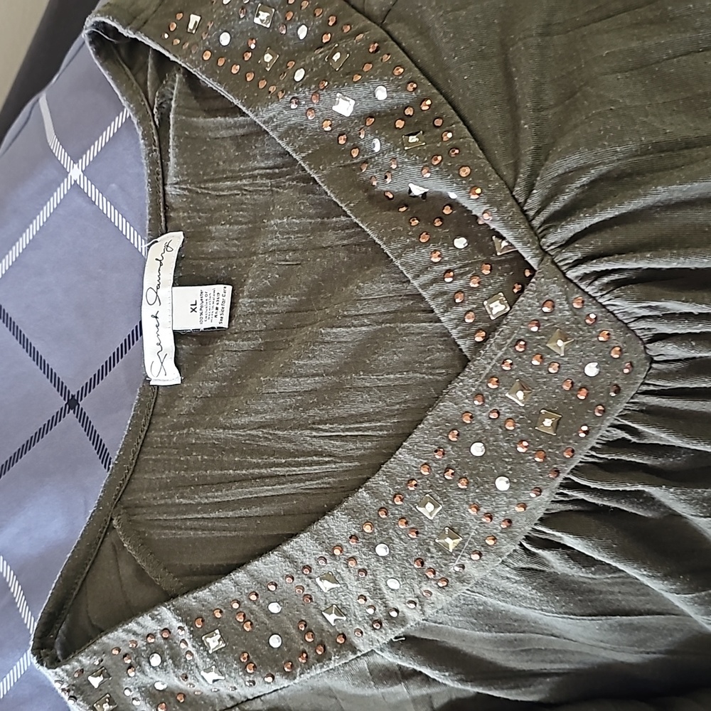 French Laundry Embellished Top size XL